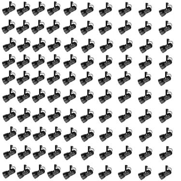 Imagem de Kit 100 Spot Trilho Perfilado Eletro calha Par20 Bulbo OL2