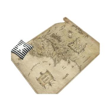 Imagem de Tapete Retrô Antiderrapante L-Lords Game Rings Para Corredor, Sala De 