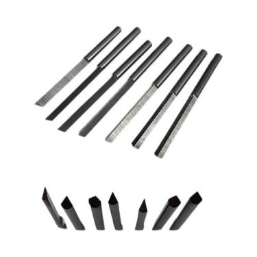 Imagem de Facas De Gravação Em Aço De Tungstênio, Espátula Pneumática Para Joias