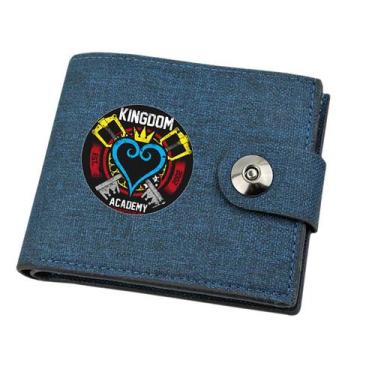 Imagem de Tela fina dobrável para personagens de anime Wallet Kingdoms Hearts - 