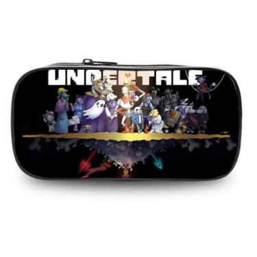 Imagem de Bolsa de lápis Undertales Papyrus Poliéster de grande capacidade 20x5x