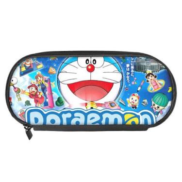 Imagem de Bolsa de lápis Doraemons Anime Pencil Box Big Capacity Oxford - yiweis