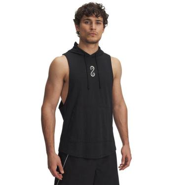 Imagem de Regata Sportstyle Under Armour Project Rock Snake Masculina G Cinza-Masculino