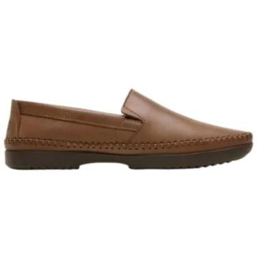 Imagem de Sapatilha Masculina Logan Couro Sesamo Freeway-Masculino