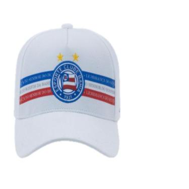 Imagem de Boné Bahia Patch Silkado Frontal Dry Fit Microfibra Branco  - Bahia / 