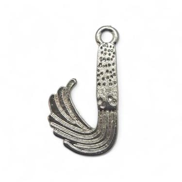 Imagem de Kit 12 Pingente Ferramenta Oxóssi Erukere Espiritual 3 cm