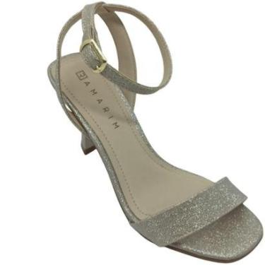 Imagem de Sandália Ramarim Feminina com Salto Fino 9cm-Feminino