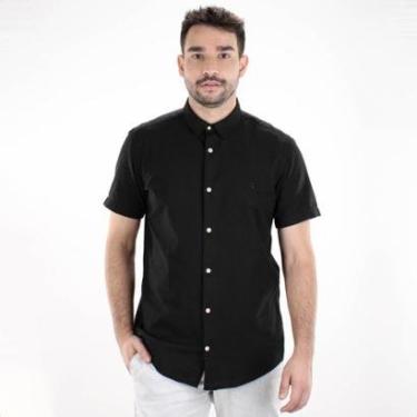 Imagem de Camisa Social Reserva Manga Curta Nova Paraty  - Masculino-Masculino