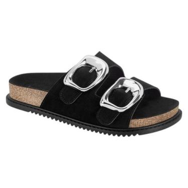 Imagem de Papete  Camurça Beira Rio 8523.116 - Preto - 37 - Beira Rio Conforto, 