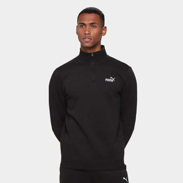 Imagem de Moletom Puma Ess No. 1 Half-Zip Fl Masculino-Masculino