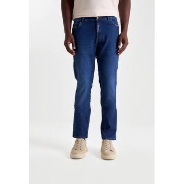 Imagem de Calça docthos slim jeans escuro, 165 jeans escuro, 40
