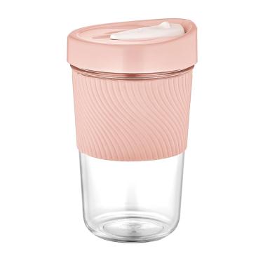 Imagem de Garrafa Squeeze Le Tritan com Silicone Rosa 600ml