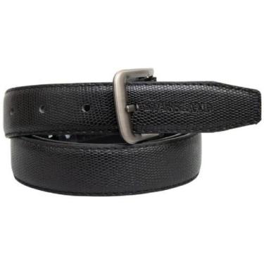 Imagem de Cinto Executivo Yins Largura 3,2cm Masculino Adulto Preto Ref - YS3215
