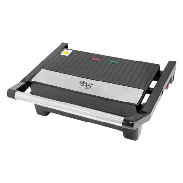 Imagem de Grill Elétrico A5 Austin Antiaderente Inox com Luz Indicadora 750W para Cozinha 110V