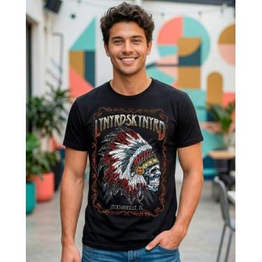 Imagem de Camiseta Unissex - Lynyrd Skynyrd - Jacksonville - Premium Tamanho:GGC