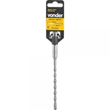 Imagem de Broca Sds Plus 06 X 160 mm para Perfuração em Concreto com Canal Helicoidal e 2 Cortes...