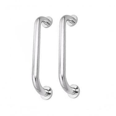 Imagem de Alça Apoio Kit 2 Uni 30cm Inox Banheiro - LEVA PRO PET