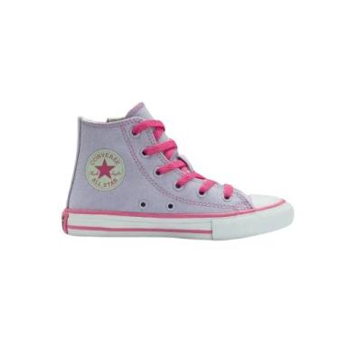 Imagem de Tênis Converse Chuck Taylor All Star Side Zip Canvas - Infantil - Lila
