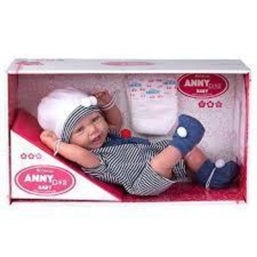 Imagem de Boneco Bebê - Reborn Anny Doll Baby - Marinheiro - Menino - Cotiplás