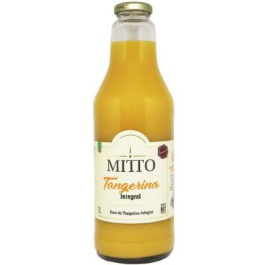 Imagem de Suco de Tangerina Integral 1 Litro Natural Extra Virgem Garrafa de Vid