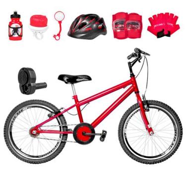 Imagem de Bicicleta Infantil Masculina Aro 20 Aero + Kit Premium - FlexBikes, Ve