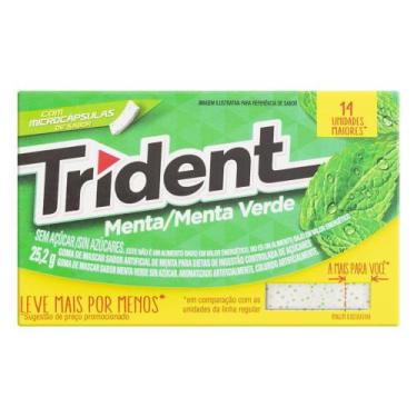 Imagem de Goma de Mascar Menta Trident 14Un 25,2g