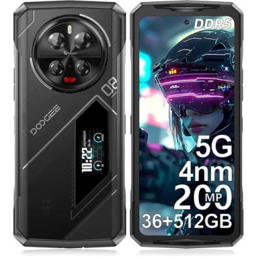 Imagem de Smartphone DOOGEE V40 Pro 5G NFC 36Gb Ram 512Gb com Bateria 8680mAh, P