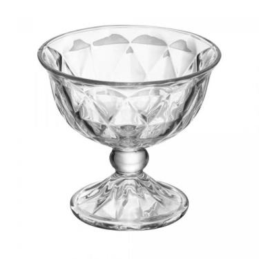 Imagem de Conjunto 6 Taças de Sobremesa Diamond em Cristal 180ml Lyor