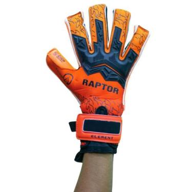 Imagem de Luva Goleiro Campo Raptor Profissional Element 2025, Element, Fogo, 9,