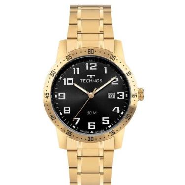 Imagem de Relógio Technos Masculino Aço Militar Dourado 2115uat 1p