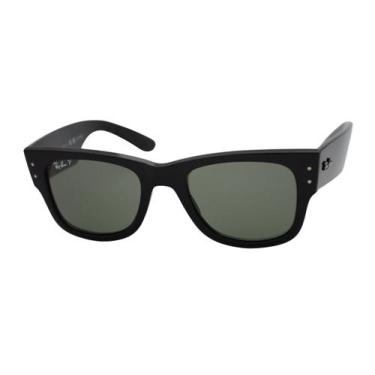 Imagem de óculos de sol Ray Ban Mega Wayfarer mod rb0840s 901/58 polarizado