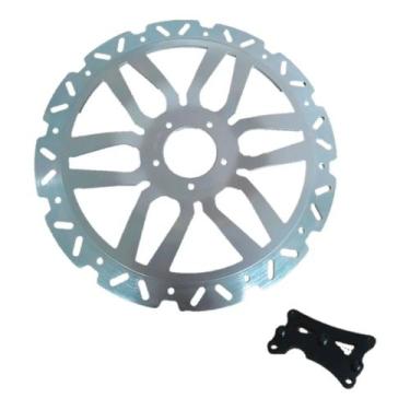 Imagem de Discão honda Titan 150/160 2014/17 freio cbs com suporte - MR DISCOS