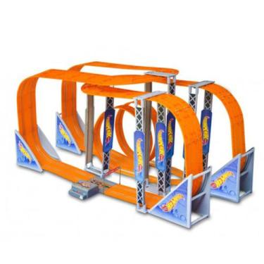 Imagem de Pista Hot Wheels Track Set Zero Gravity Slot Car 1300cm - Multikids