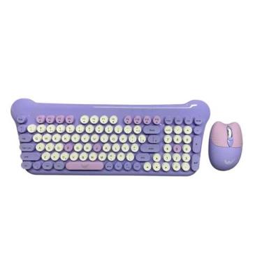 Imagem de Teclado keyboard e mouse set 2.4g wireless 10m transmission - Altomex