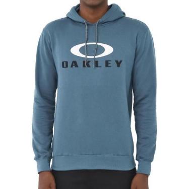 Imagem de Moletom Oakley Canguru Dual Hoodie WT23 Masculino Solar Blue, GG, Blue