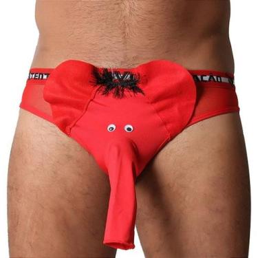 Imagem de Cueca Slip com Tromba de Elefante - Diversão Garantida - no-brand, Ver