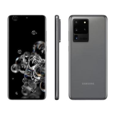 Imagem de Smartphone Samsung Galaxy S20 Ultra 128GB Cosmic - Gray 12GB RAM Tela 
