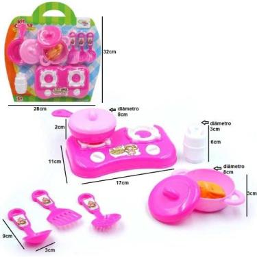 Imagem de Kit Fogão Infantil com Panelinhas Cozinha Criança Brinquedo - Yeet