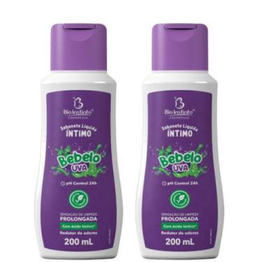Imagem de Kit 2 Sabonete Líquido Íntimo Bebelo Uva 200ml - Bio Instinto