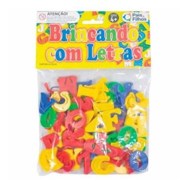 Imagem de Brincando com Letras Pais e Filhos 70 Peças 4744