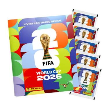 Imagem de Pacote de Figurinhas Copa do Mundo 2026 Fifa Kit Com 5 Envelopes - PAN