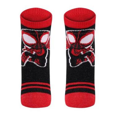 Imagem de Meia Infantil Spidey Man Lupo, 16 a 23, Preto