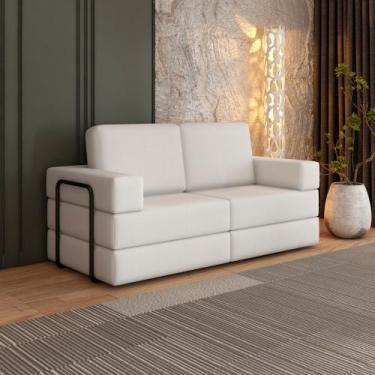 Imagem de Sofá Cama À Vácuo 2 Lugares Linha Modular Flip Magic - Yescasa