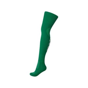 Imagem de Meiao penalty matis 770 tam 39-44, Verde e Branco, 39 a 44