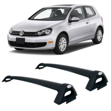 Imagem de Rack Teto Golf 2000 até 2012 4P Preto (Porta) VW-128 Projecar