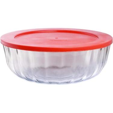 Imagem de Saladeira oceani vitazza 2,4 l c/tampa plastica