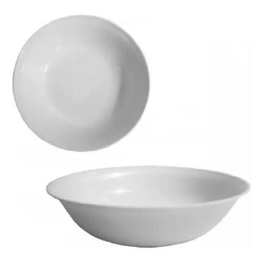 Imagem de Kit c/ 4 Tigela Pote 2l Bowl Melamina Saladeira Grande 2 - Sua Casa De