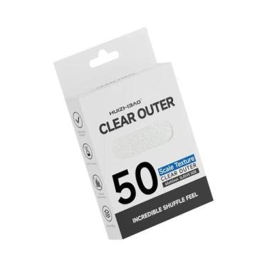 Imagem de Protetores De Cartas Premium Transparentes Foscos Duplos 685x94mm 65x9