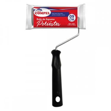 Imagem de Rolo De Poliester Compel 9Cm - Kit C/12 Pecas
