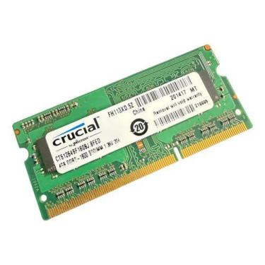Imagem de Memoria Crucial 4gb Pc3-12800 Ddr3-1600 Ct51264bf160bj.8fed